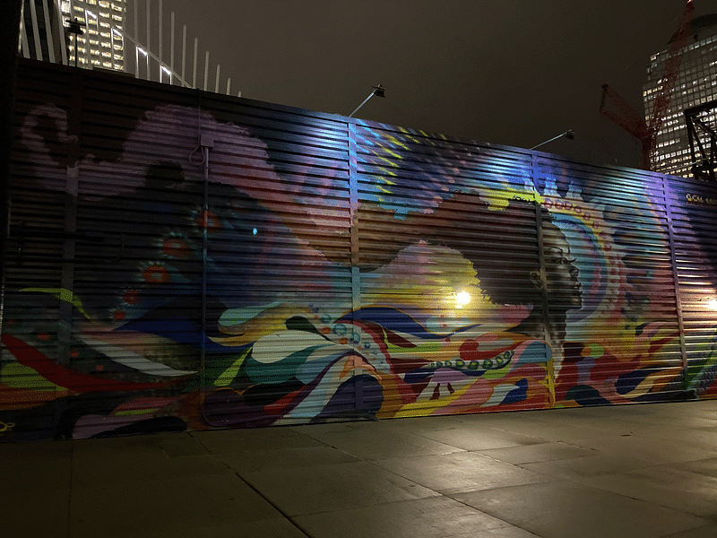 mural in New York by artist unknown.