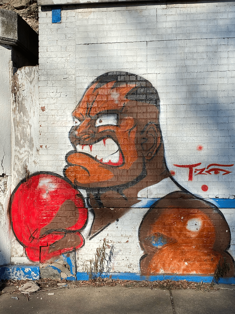 mural in Chicago by artist unknown.