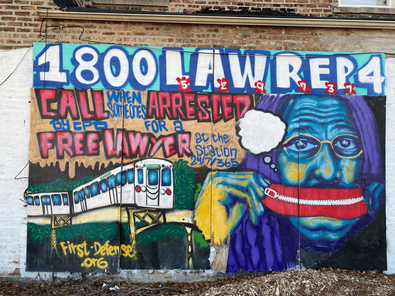 mural in Chicago by artist unknown.