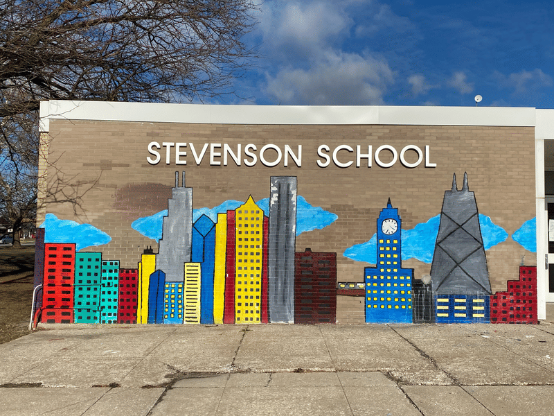 mural in Chicago by artist unknown.