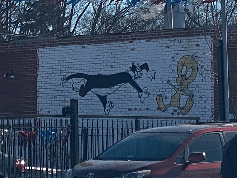 mural in Chicago by artist unknown.