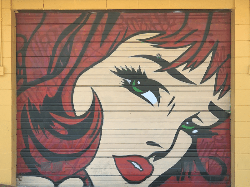 mural in San Jose by artist unknown.