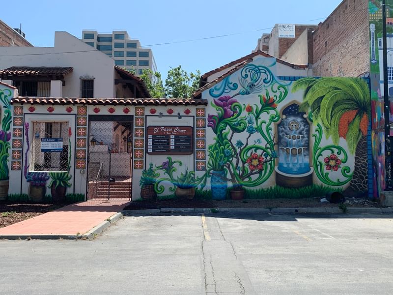 mural in San Jose by artist unknown.