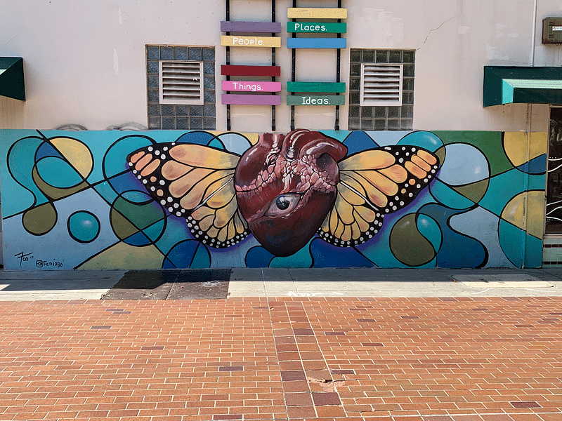 mural in San Jose by artist unknown.