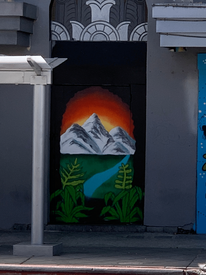 mural in San Jose by artist unknown.