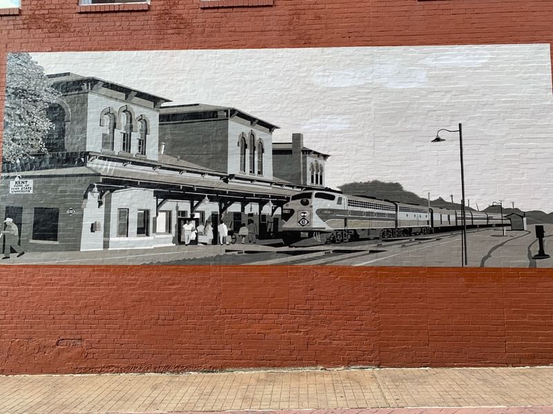 mural in Kent by artist unknown.