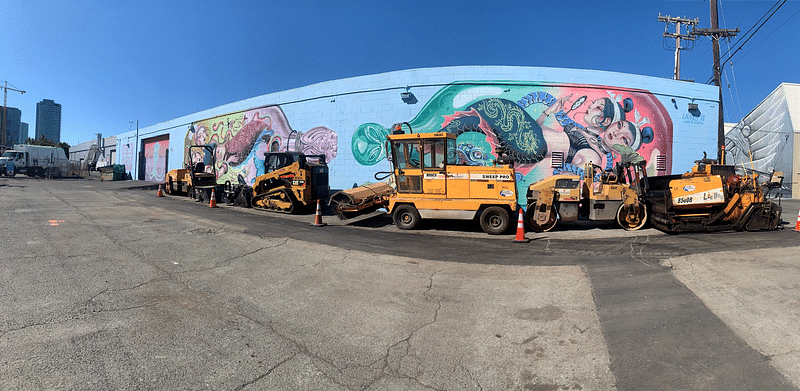 mural in Honolulu by artist Lauren YS.