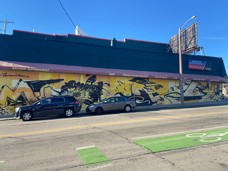 mural in Milwaukee by artist unknown.