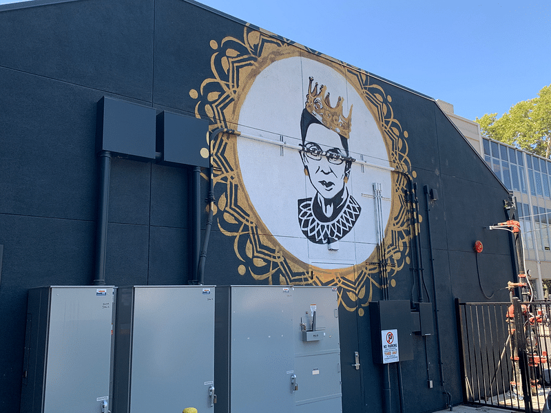 mural in Sacramento by artist Maren Conrad.