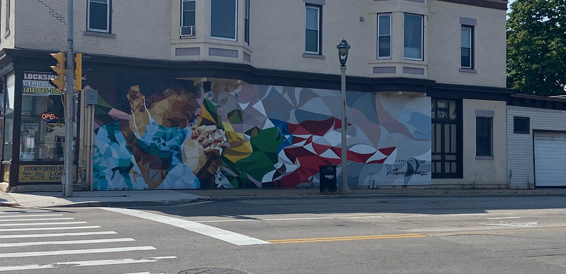 mural in Milwaukee by artist Mauricio Ramirez.