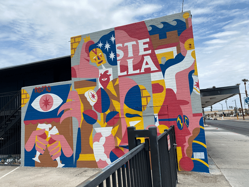 mural in Las Vegas by artist unknown.