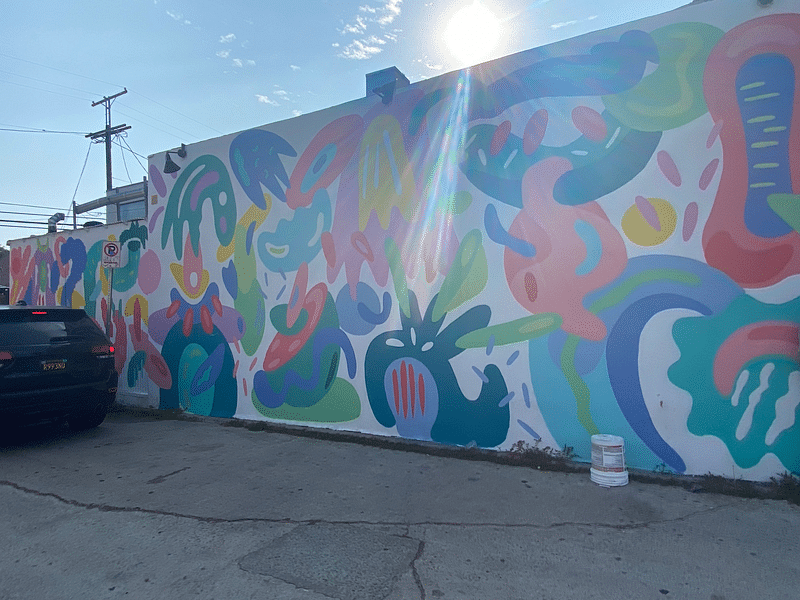 mural in Los Angeles by artist unknown.
