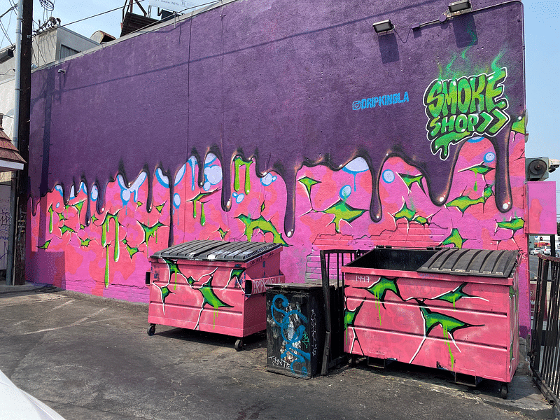 mural in Los Angeles by artist unknown.