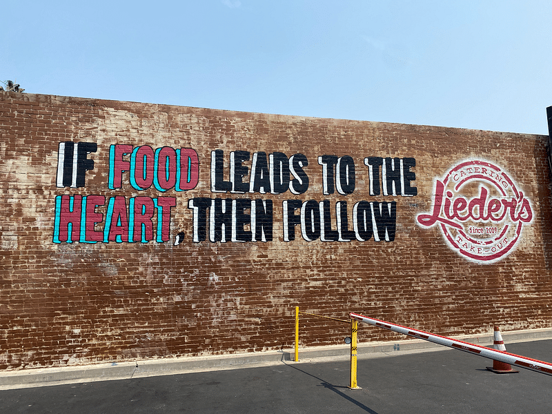mural in Los Angeles by artist unknown.