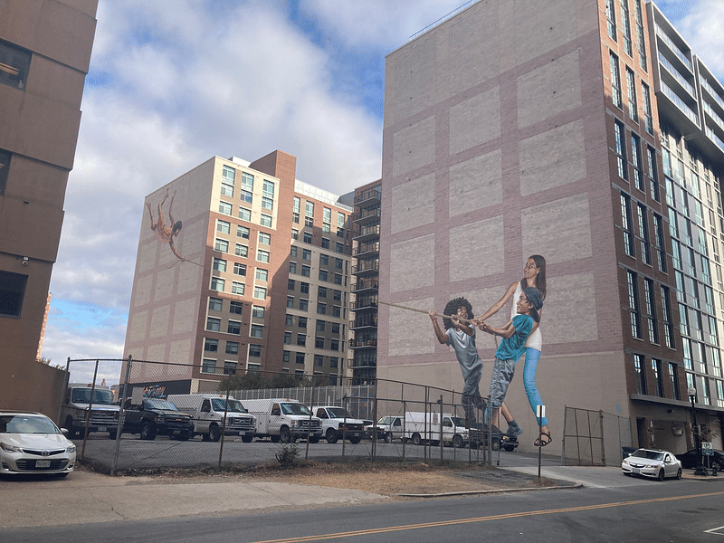 mural in Washington by artist James Bullough.