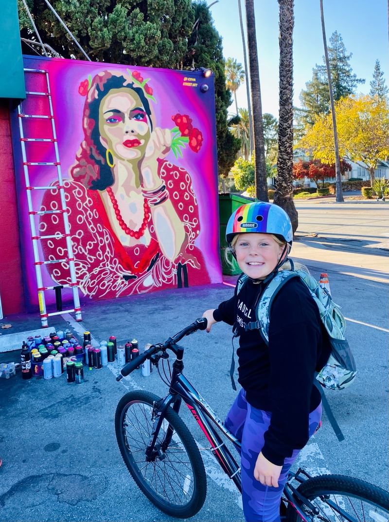 mural in San Jose by artist unknown.
