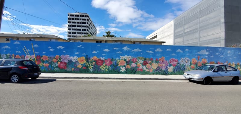 mural in San Jose by artist unknown.