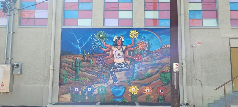 mural in Tucson by artist Alejandra Trujillo.