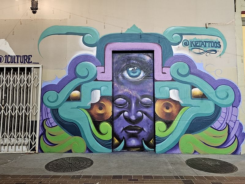 mural in San Jose by artist unknown.