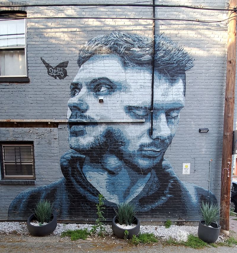 mural in Richmond by artist Nils Westergard.