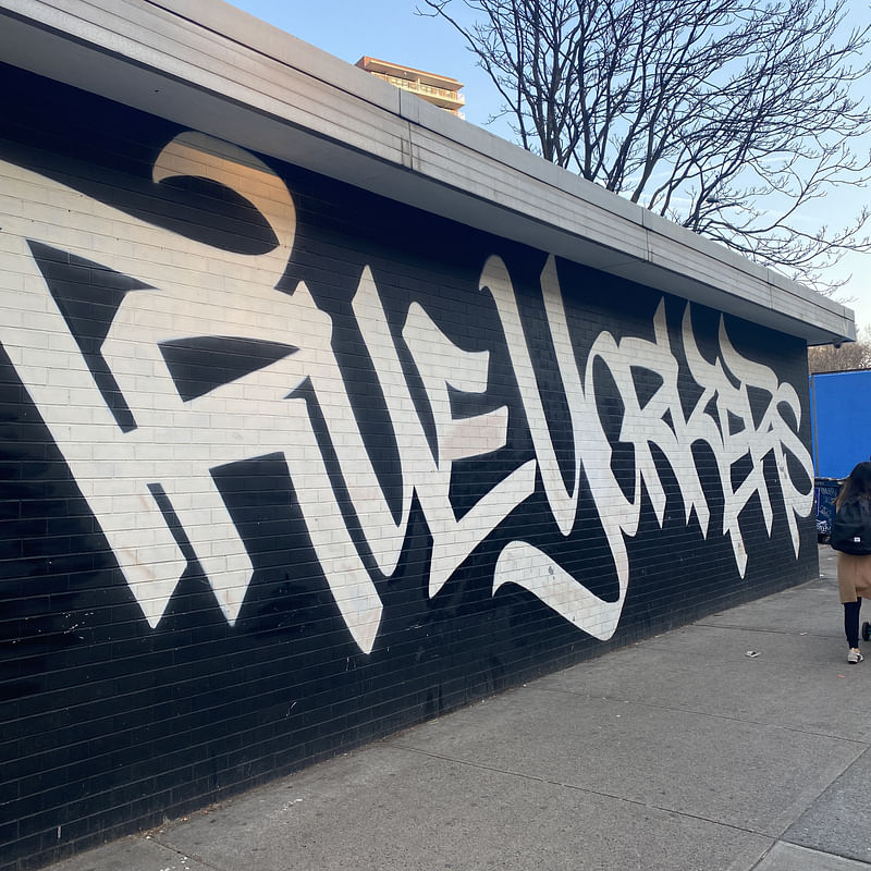 mural in New York by artist unknown.