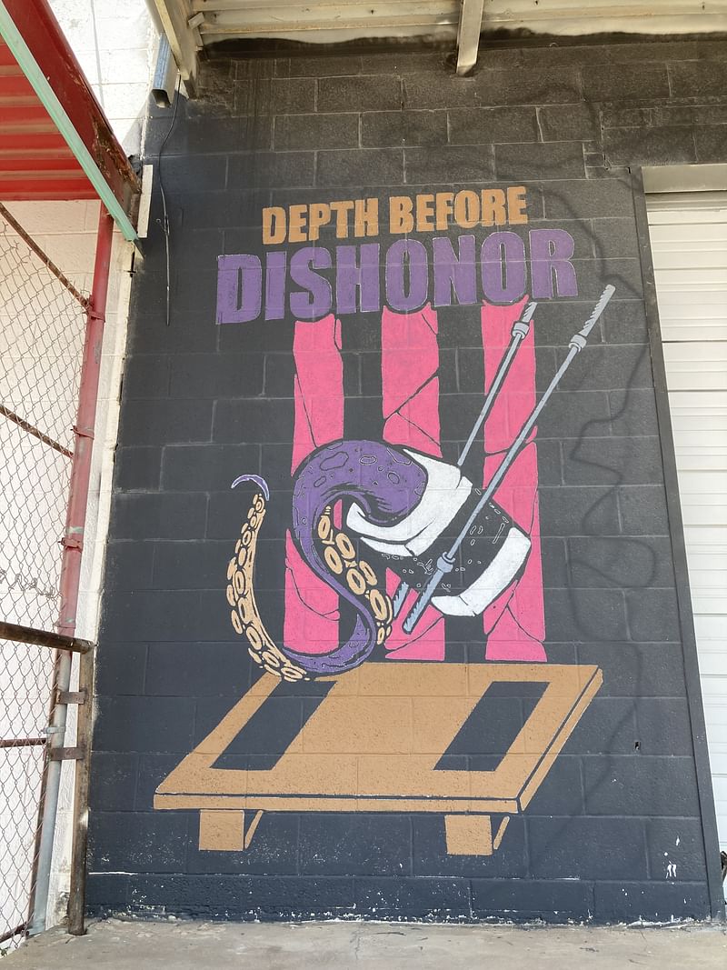mural in Lawton by artist unknown.