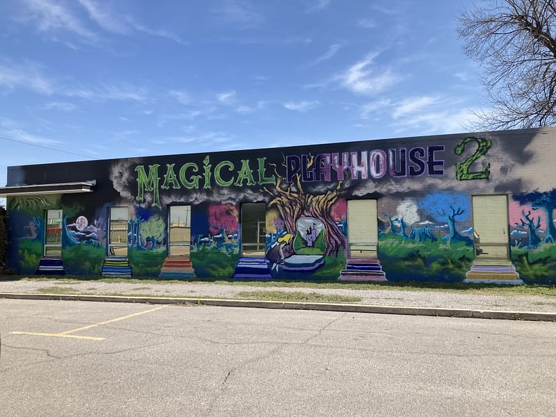 mural in Lawton by artist unknown.