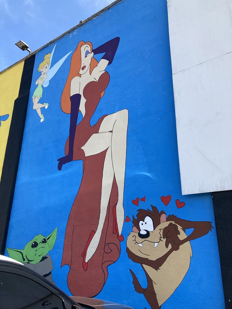 mural in Lawton by artist unknown.