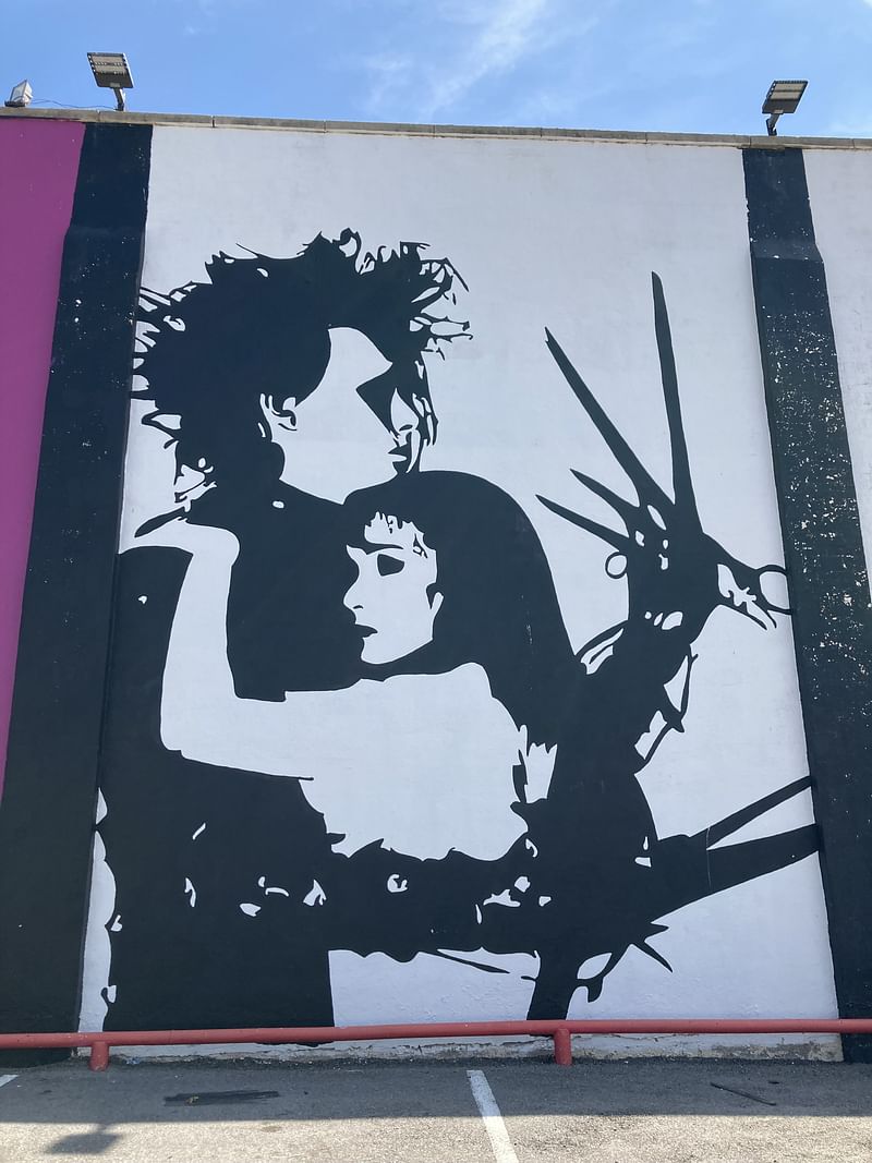 mural in Lawton by artist unknown.