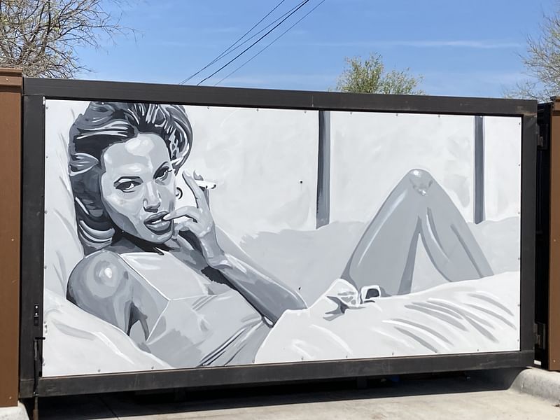 mural in Lawton by artist unknown.