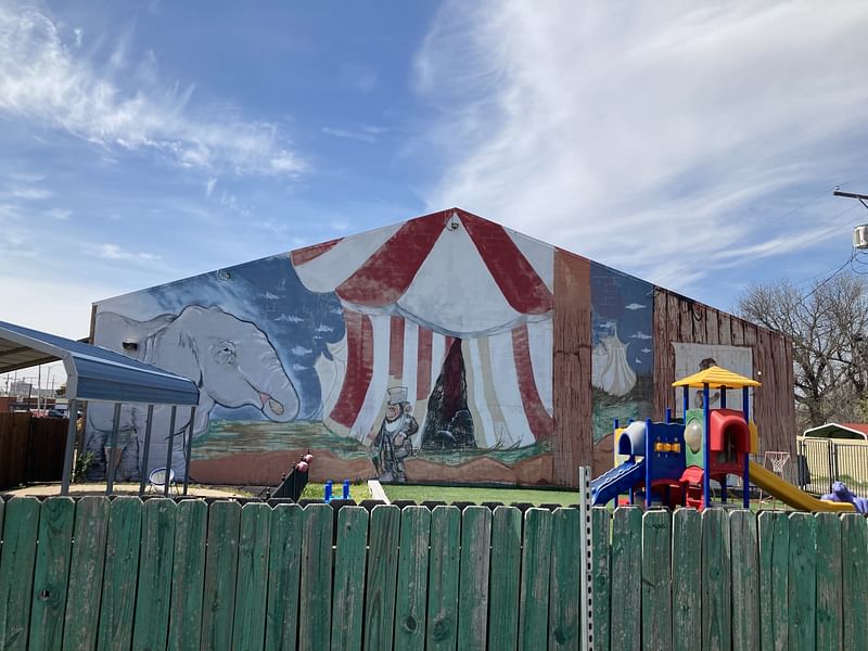 mural in Lawton by artist unknown.