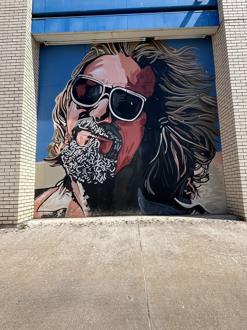 mural in Lawton by artist unknown.