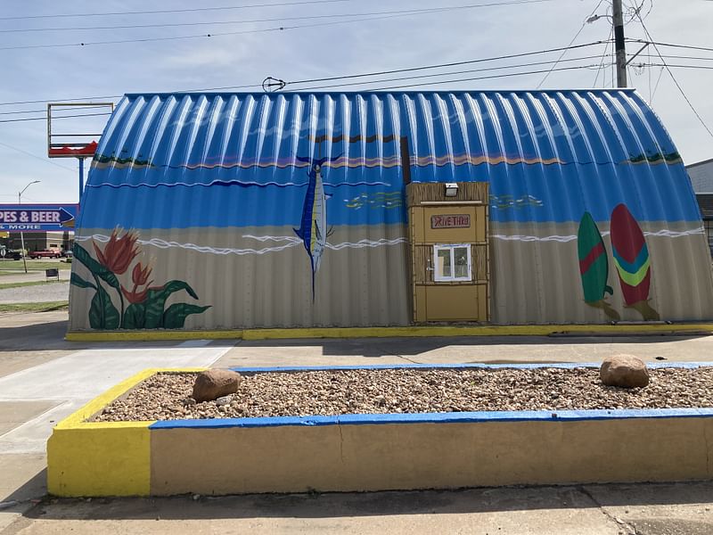 mural in Lawton by artist unknown.