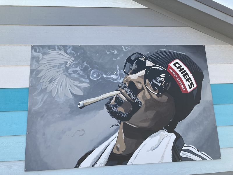 mural in Lawton by artist unknown.