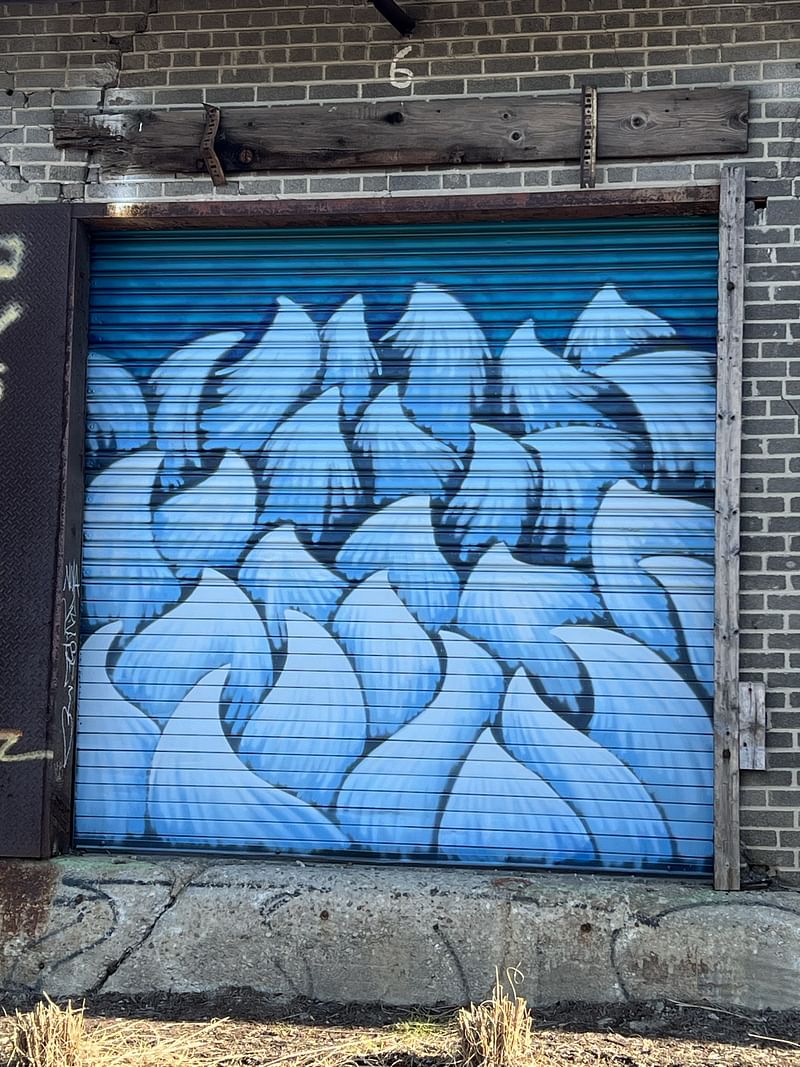 mural in Detroit by artist Lindy Shewbridge.