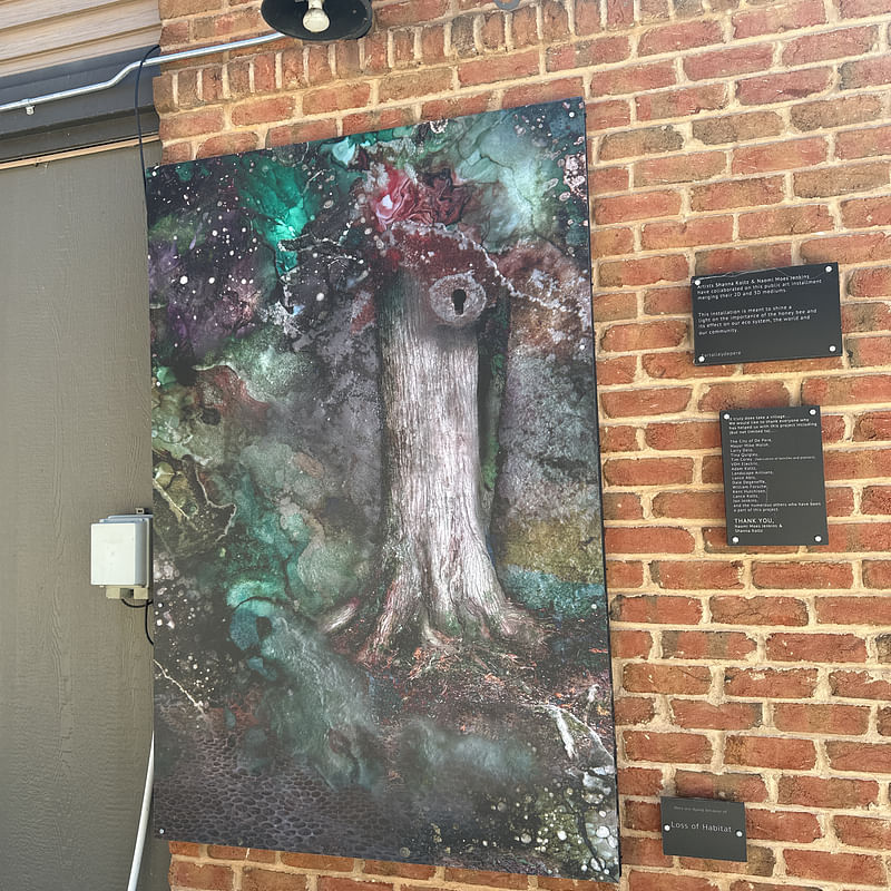 mural in De Pere by artist unknown.