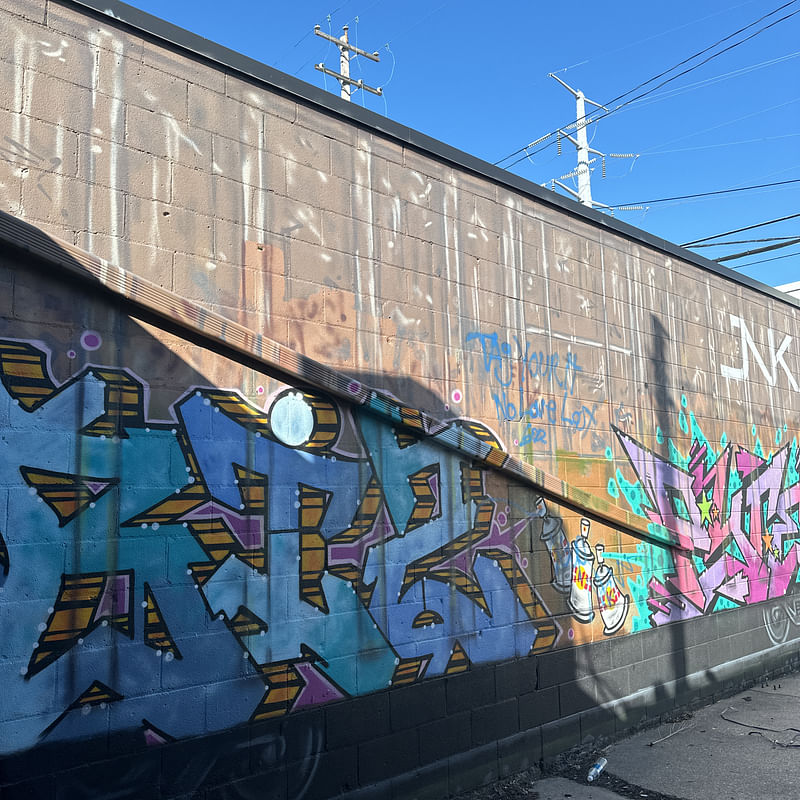 mural in Green Bay by artist unknown.