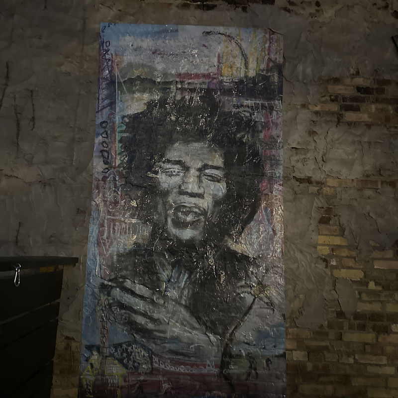 mural in Oshkosh by artist unknown.