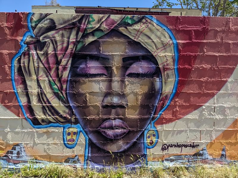 mural in Berkeley by artist Pancho Pescador.