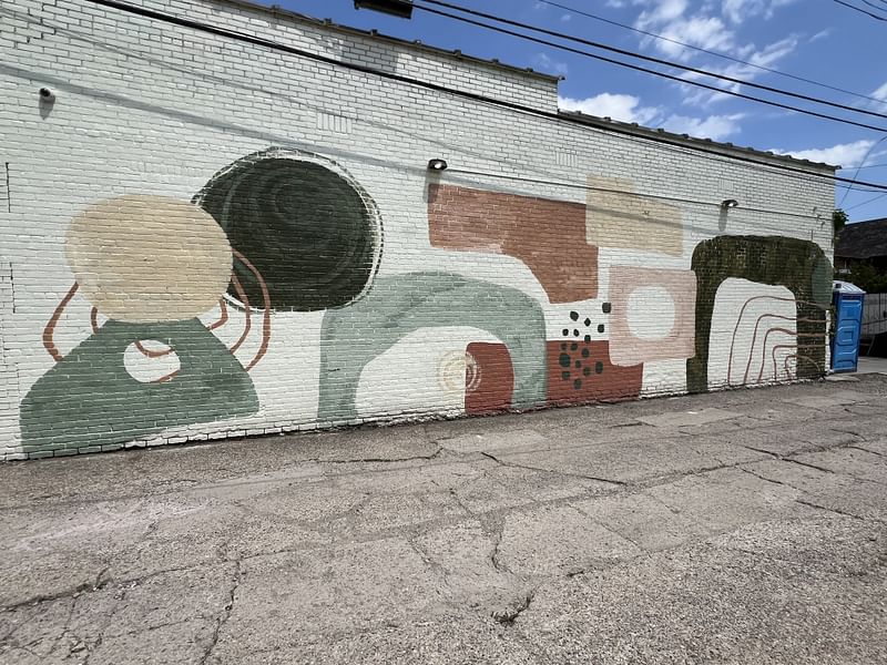 mural in Detroit by artist India Solomon.
