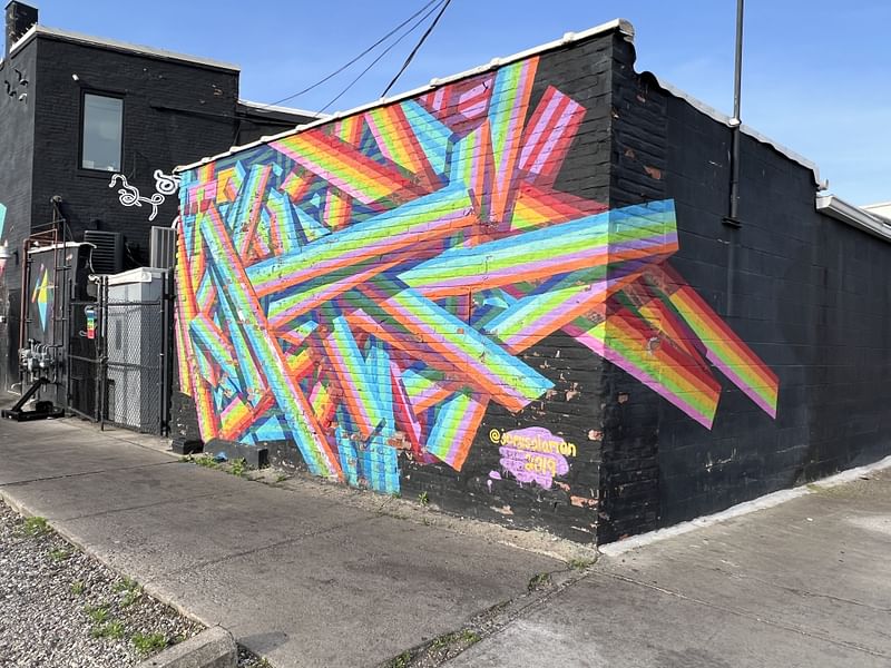 mural in Detroit by artist Joey Salamon.