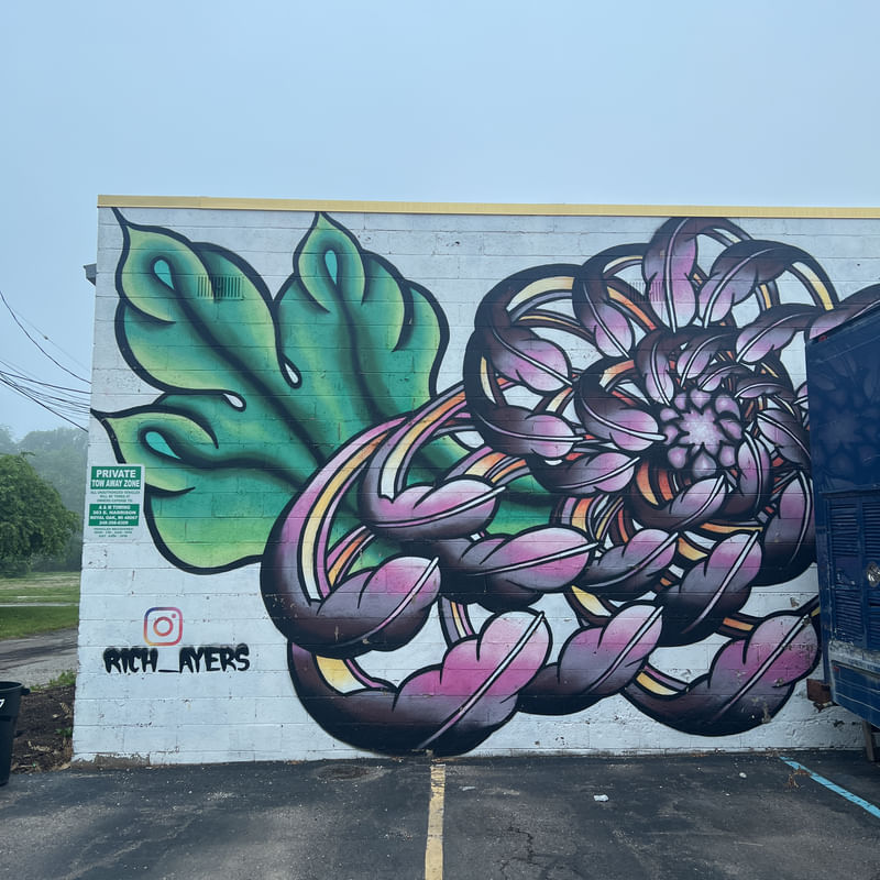 mural in Berkley by artist Rich Ayers.