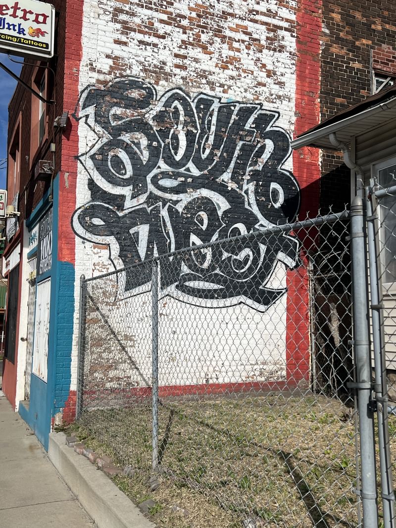 mural in Detroit by artist unknown.