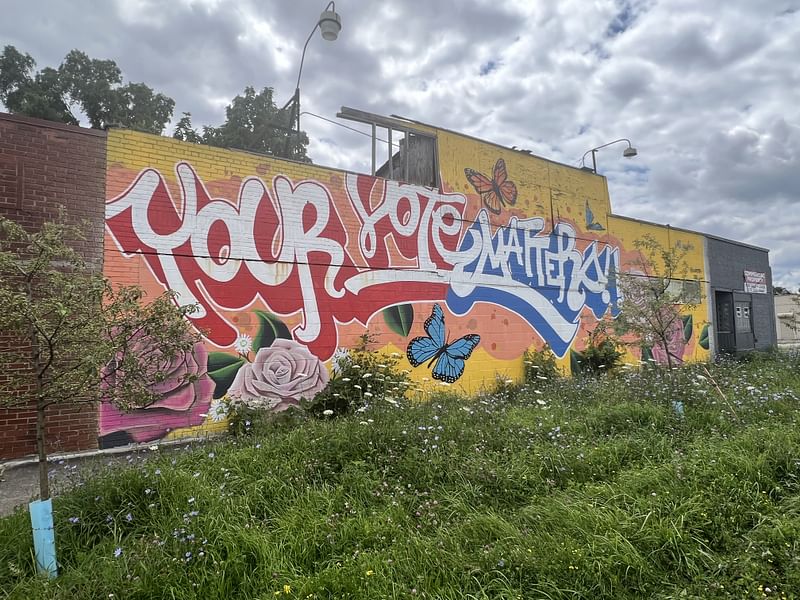 mural in Detroit by artist Freddy Diaz.