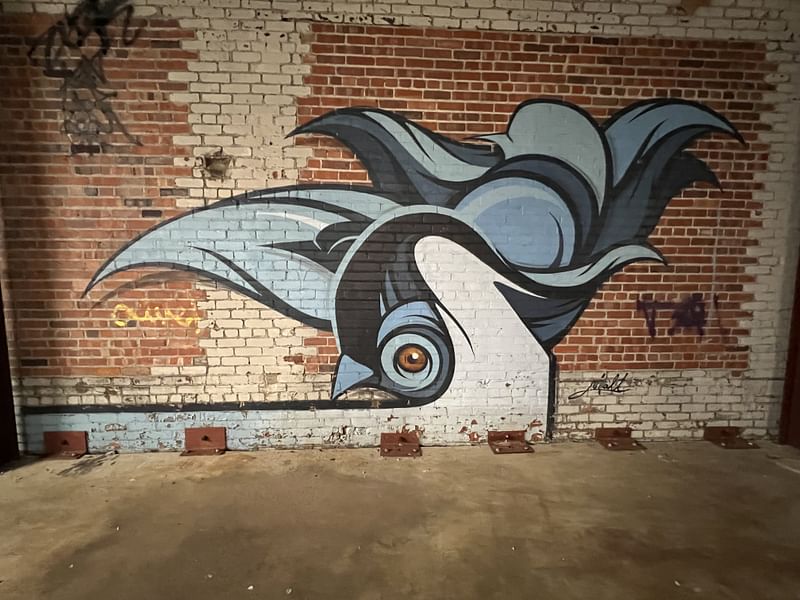 mural in Detroit by artist Rick Malt.