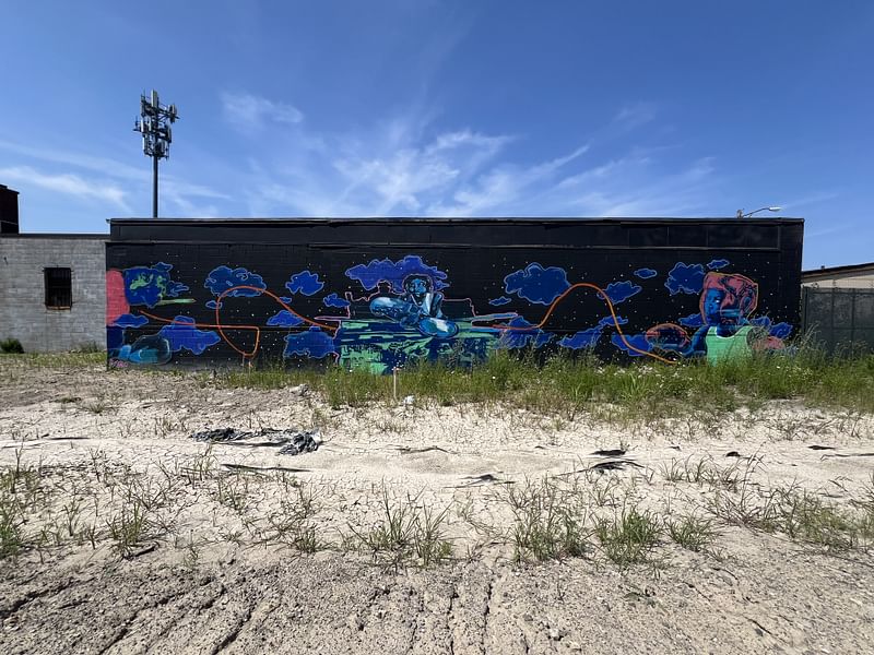 mural in Detroit by artist Marlo Broughton.
