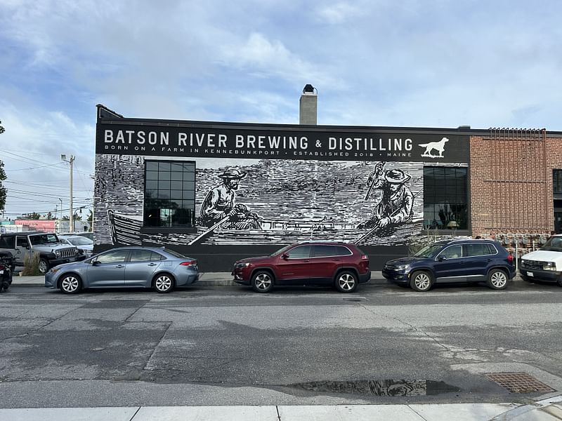 mural in Portland by artist unknown.