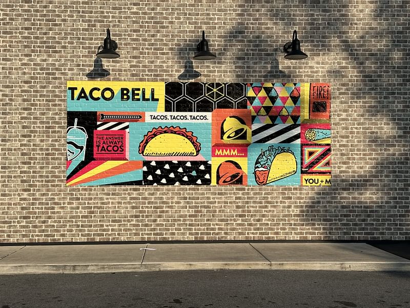 mural in Greenville by artist unknown.