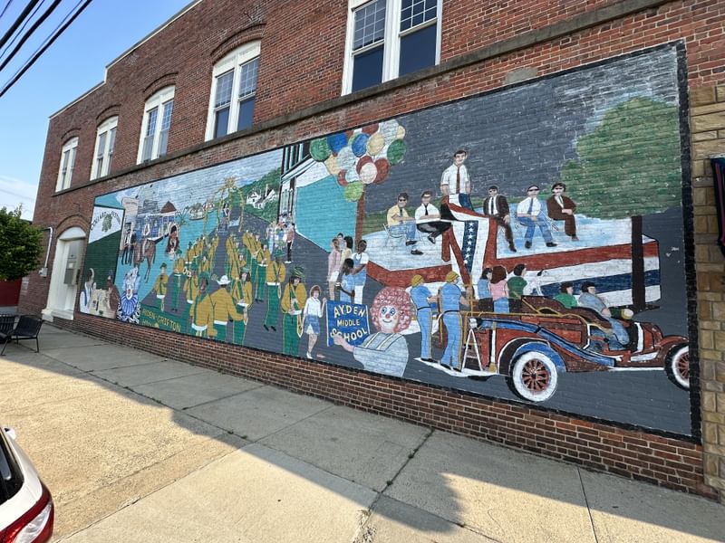 mural in Ayden by artist unknown.