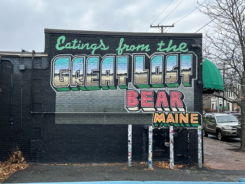 mural in Portland by artist unknown.